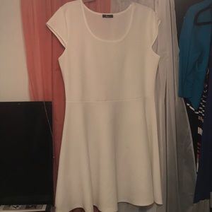 White Skater dress